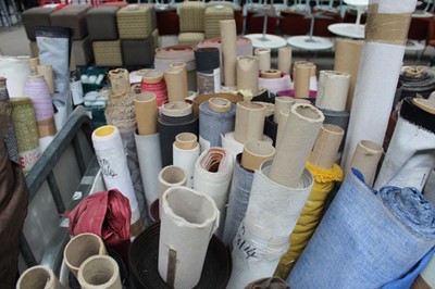 Lot 66 - Trolley containing approximately 30 part rolls...