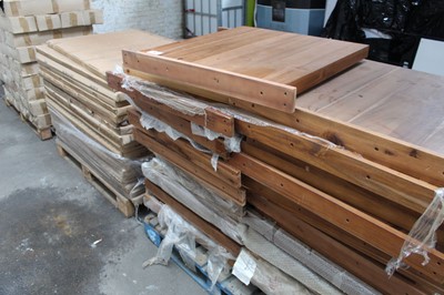 Lot 78 - Pallet with approximately 40 slab end type...