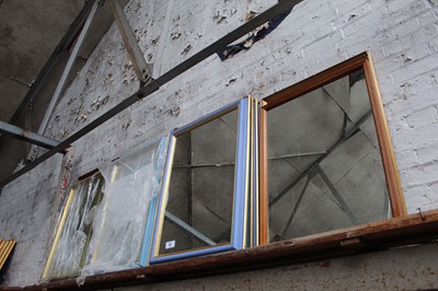 Lot 73 - Approximately 12 various framed mirrors