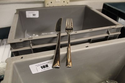 Lot 107 - Approximately 120 place settings including...