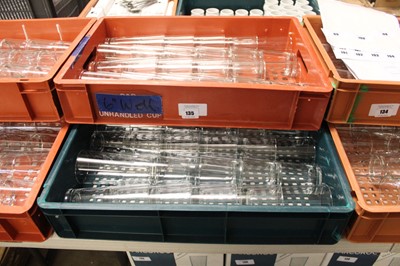 Lot 135 - 3 stacking crates containing a total of...