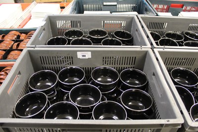 Lot 144 - Two plastic crates containing a total of...