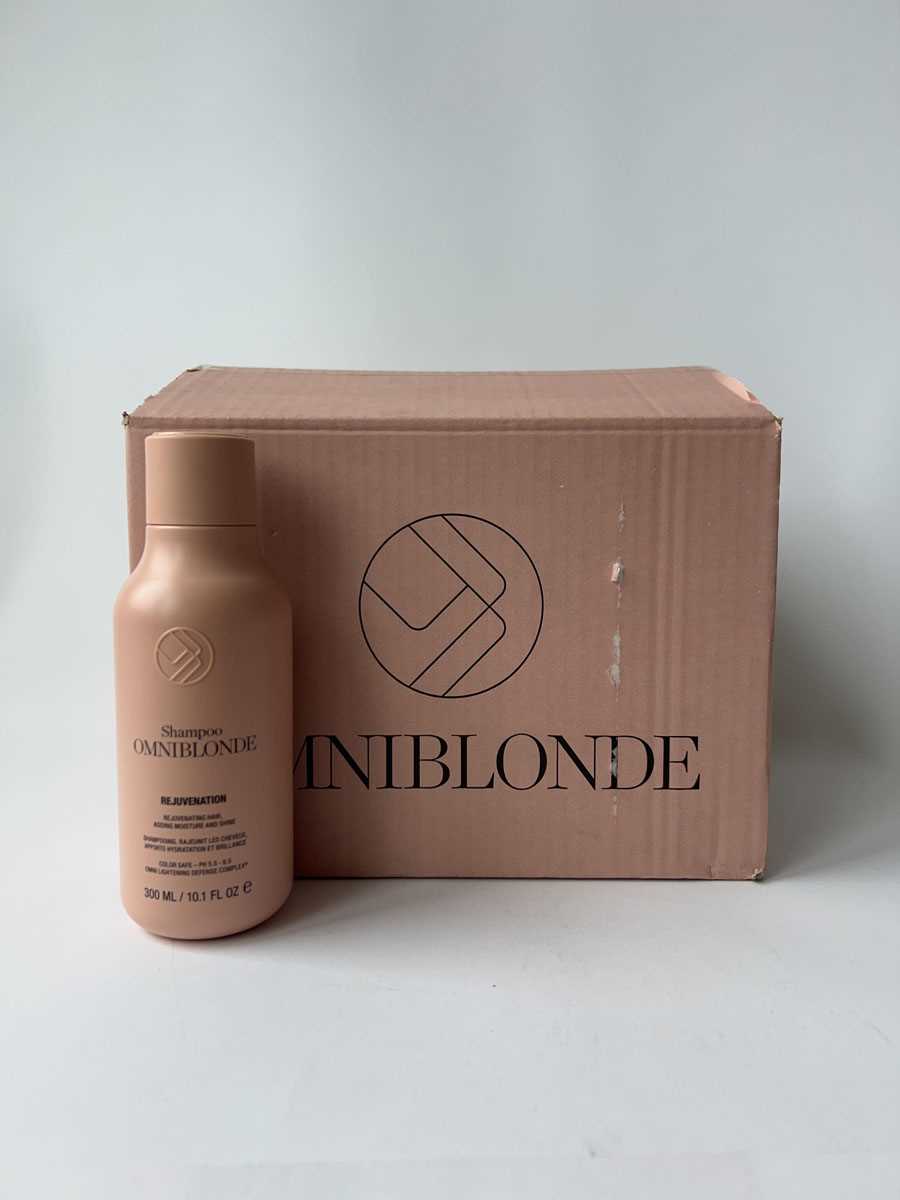 Lot 12x OMNIBLONDE Rejuvenation Shampoo 300ml, boxed