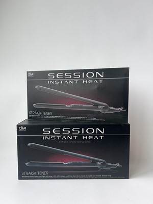 Lot 2x Diva Session Instant Heat Straightener