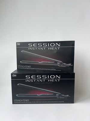 Lot 2x Diva Session Instant Heat Straightener