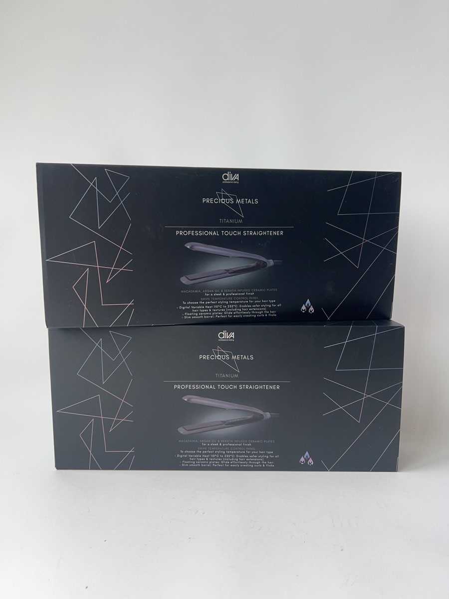 Lot 2x Diva Precious Metals Professional Touch...