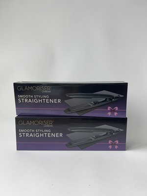 Lot 2x Glamoriser London Smooth Styling Straightener