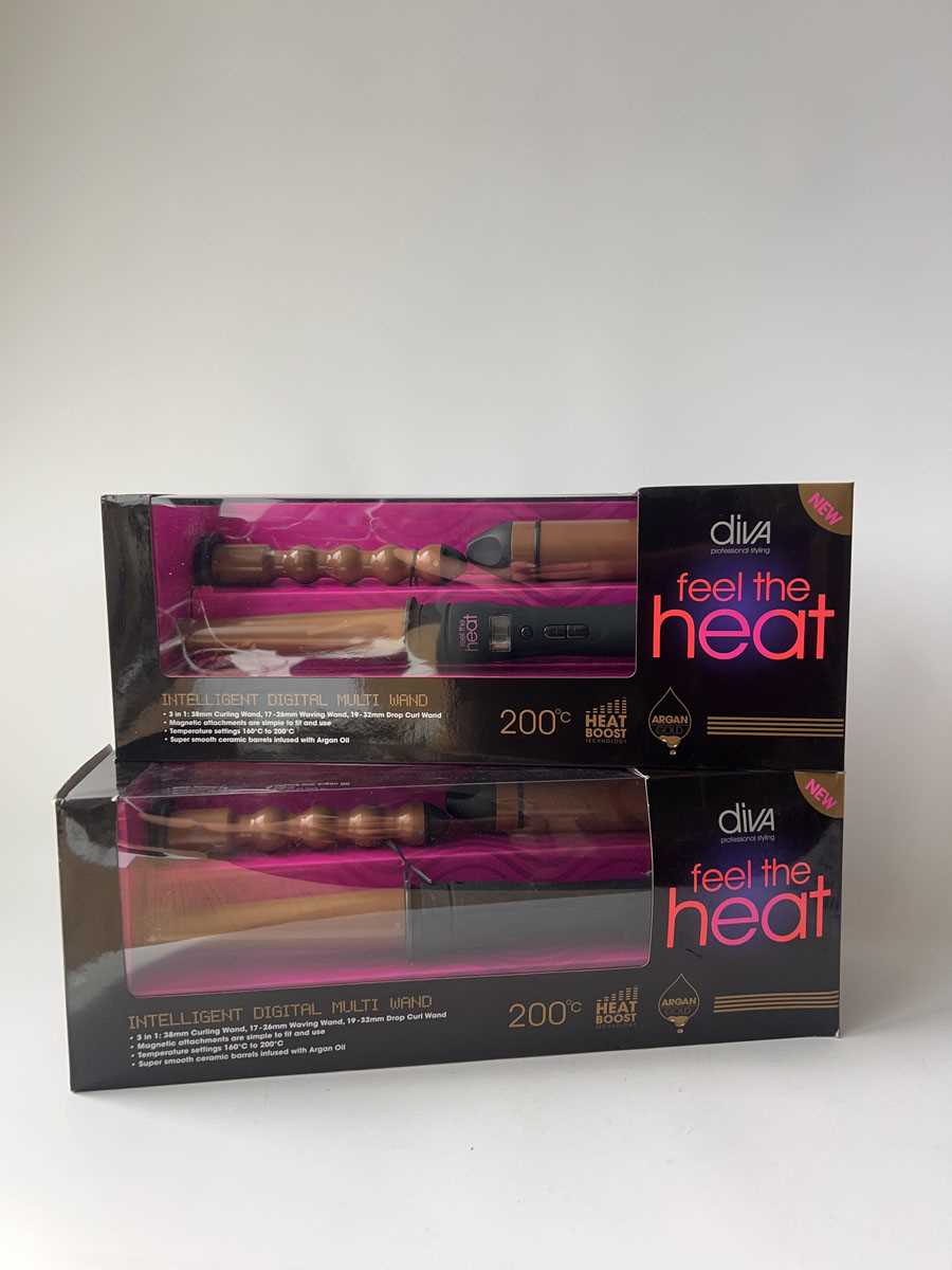 Lot 2x Diva Feel The Heat Intelligent Digital...