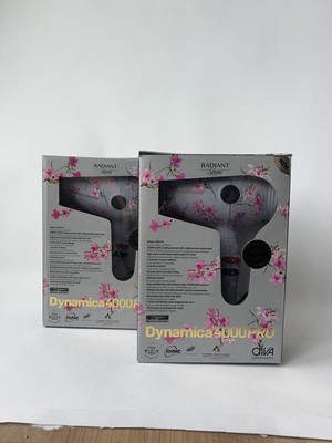 Lot 2x Diva Radiant Shine Dynamica 4000PRO Hair Dryer