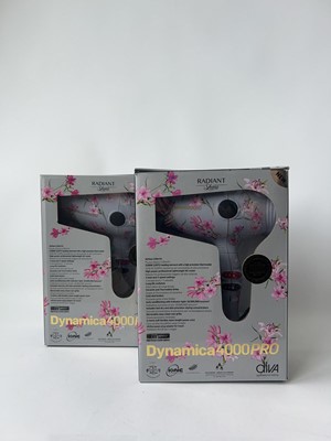 Lot 2x Diva Radiant Shine Dynamica 4000PRO Hair Dryer