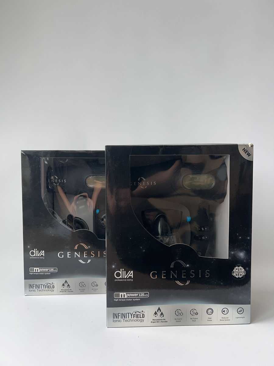 Lot 2x Diva Genesis Hair Dryer
