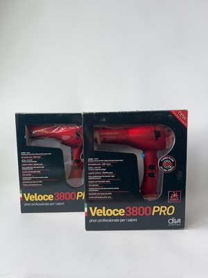 Lot 2x Diva Veloce 3800PRO Hair Dryer