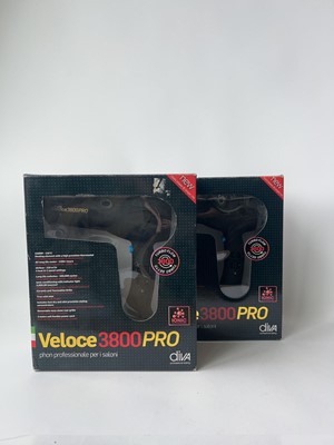 Lot 2x Diva Veloce 3800PRO Hair Dryer