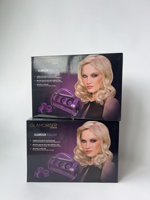 Lot 2x Glamoriser London Glamour Rollers
