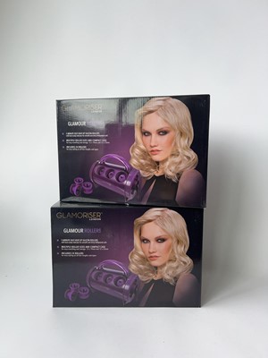 Lot 2x Glamoriser London Glamour Rollers