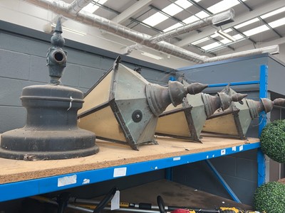Lot 4070 - Six vintage lanterns