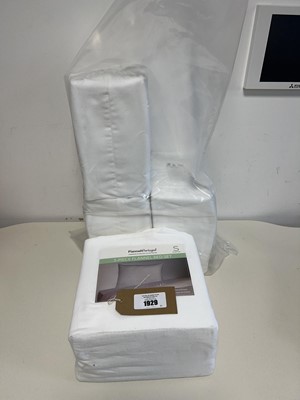 Lot Bag containing single 3 piece flannel bed sets...