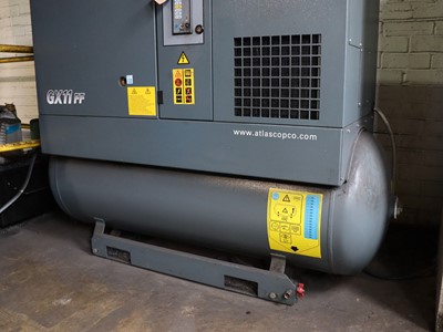 Lot 2 - Atlas Copco GX11 FF receiver-mounted packaged...