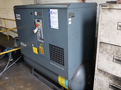 Lot 2 - Atlas Copco GX11 FF receiver-mounted packaged...