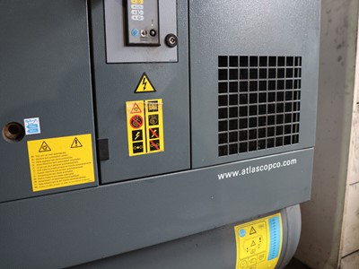 Lot 2 - Atlas Copco GX11 FF receiver-mounted packaged...