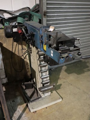 Lot 5 - Hafco(?) industrial 4" belt grinder/linisher...