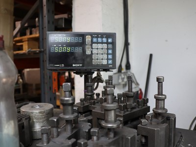 Lot 7 - Colchester Triumph GB centre lathe with...