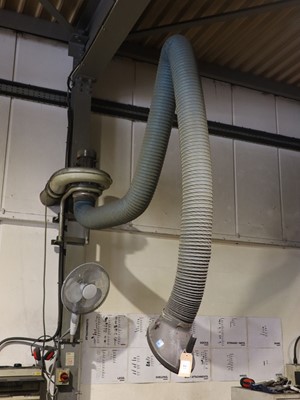 Lot 31 - Nederman wall mounted welding fume extraction...