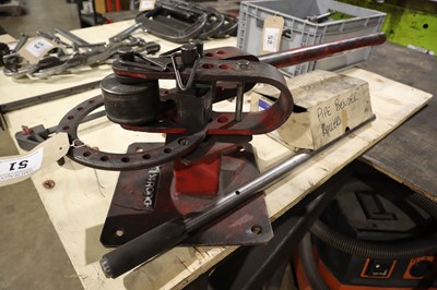 Lot 51 - Clarke StrongArm CCB1 bench-mount pipe & bar...