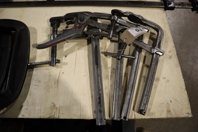 Lot 53 - 4 engineering F-clamps