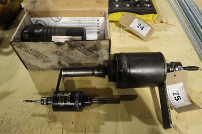 Lot 75 - Tapmatic reversible tapping attachment plus a...