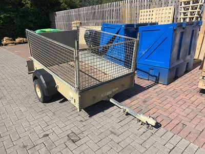 Lot 4372 - Small Ifor Williams single axle trailer