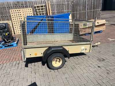 Lot 4372 - Small Ifor Williams single axle trailer