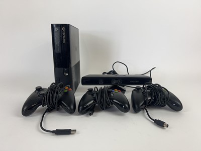Lot 17 - A Microsoft Xbox 360 E model 1538 console with...