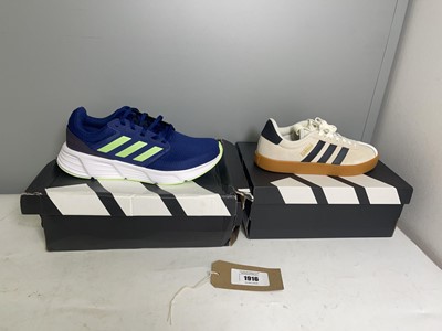 Lot 1916 - 2x Boxed pairs of Adidas trainers to include...
