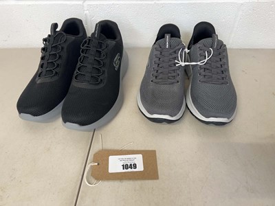 Lot x2 pairs of Skechers trainers sizes UK 7 & 11