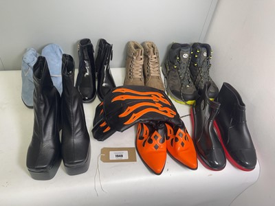 Lot 1949 - 7x Pairs of boots in various styles