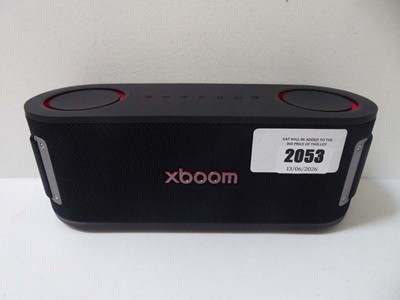Lot 2145 - LG xboom Bounce portable bluetooth speaker,...