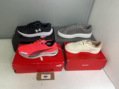 Lot 1965 - 4x Boxed pairs of trainers to include Legend...
