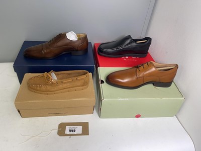 Lot 1969 - 4x Boxed pairs of shoes to include Kickers...