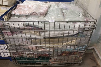 Lot 156 - Pallet crate of bedding, single and double...