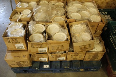 Lot 169 - Pallet of Royal Doulton Capital gold colour...