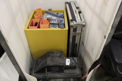 Lot 181 - Baker London vintage camera, empty flight case...