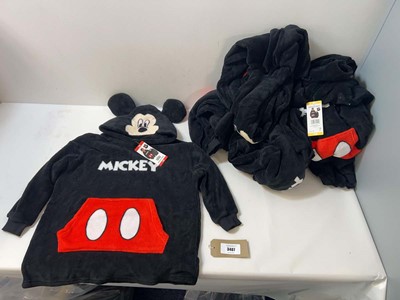 Lot 3330 - Children's Mickey Mouse hoodies