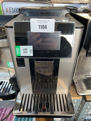 Lot 1106 - DeLonghi Primadonna Sole coffee machine, unboxed