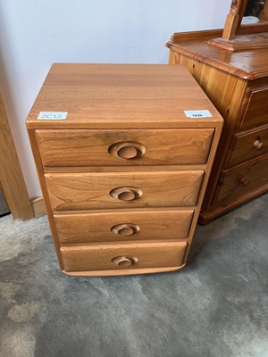Lot 1336 - Ercol 4 drawer night stand