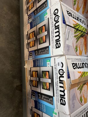 Lot 1121 - 2 Gourmia dual basket air fryers, boxed