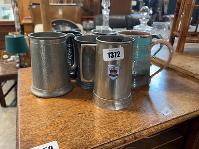 Lot 1372 - Collection of tankards