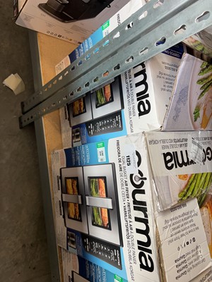 Lot 1125 - 2 Gourmia dual basket air fryers, boxed