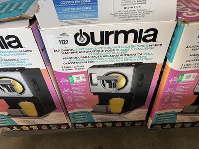 Lot 1127 - Gourmia automatic soft serve ice cream and...