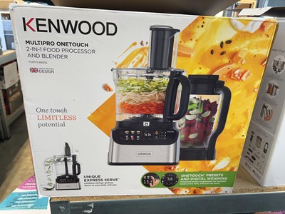 Lot 1131 - Kenwood Multi-Pro one touch 2-in-1 food...